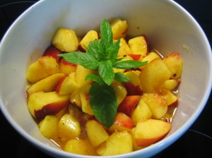 my magic cauldron – salad of nectarines